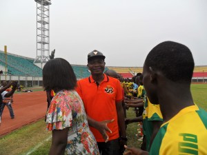 le député David GBAHOUNGBA soutient l'événement 2014